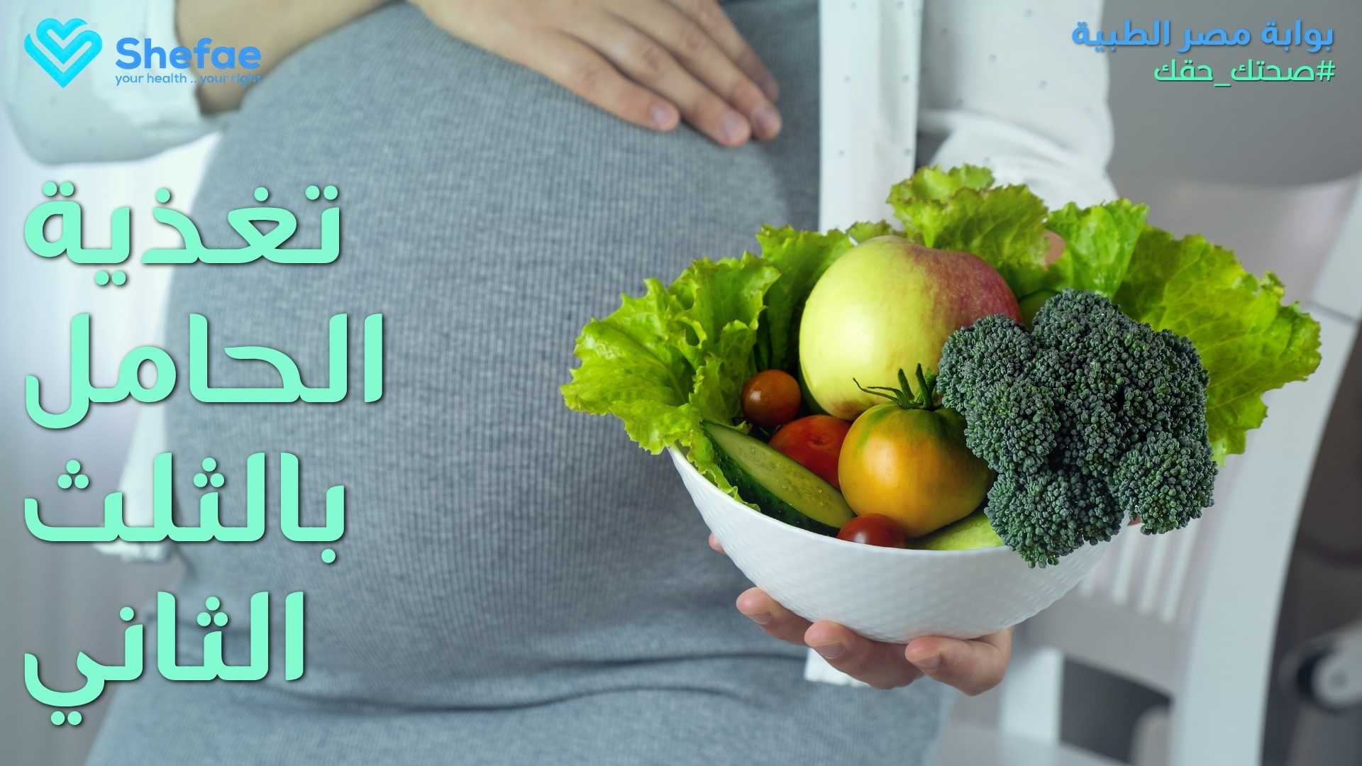 تغذية الحامل بالثلث الثاني: سعرات، بروتين، كالسيوم، حديد