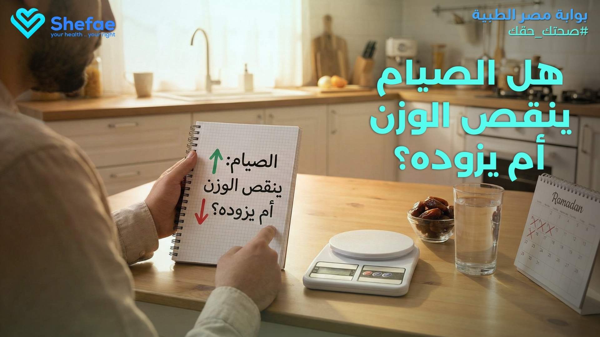 هل الصيام ينقص الوزن أم يزوده؟: العادات الغذائية هي الفيصل.